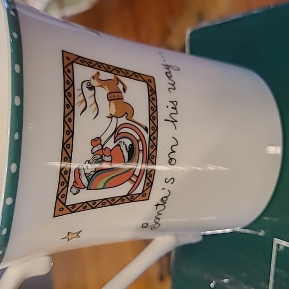 NIB MIKASA FINE CHINA CHRISTMAS WISH SET OF 4 - Picture 3 of 4